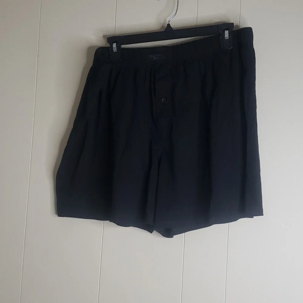 Mens Black Boxer Shorts Good Fellows XL